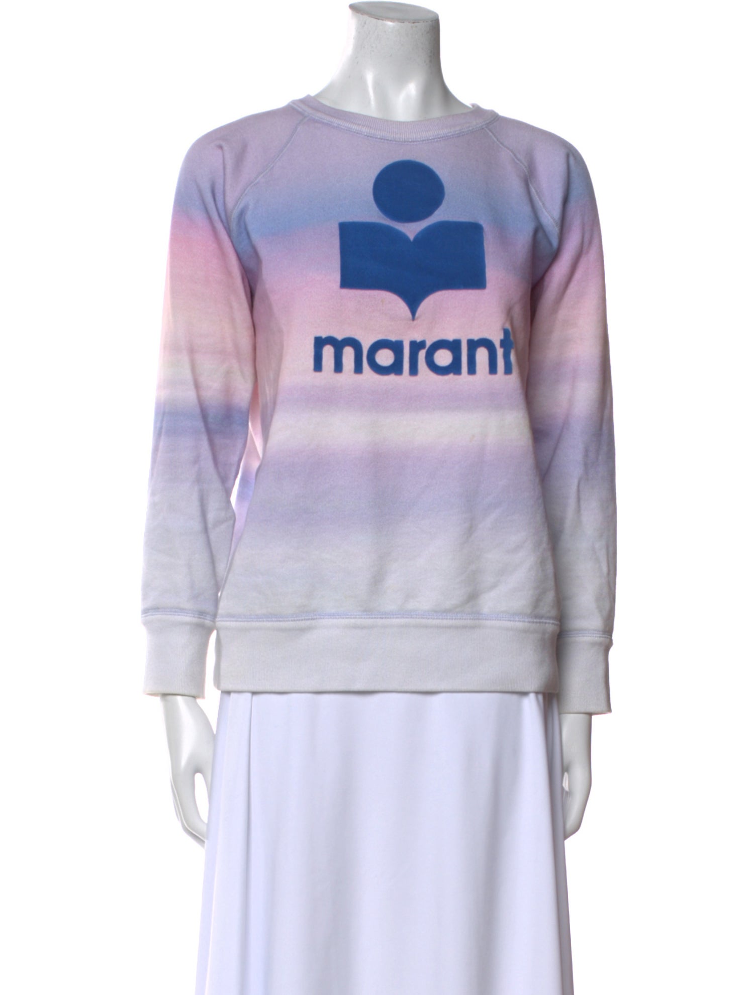 Étoile Isabel Marant Graphic Print Bateau Neckline Sweatshirt