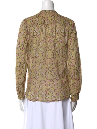 Étoile Isabel Marant Printed Crew Neck Blouse