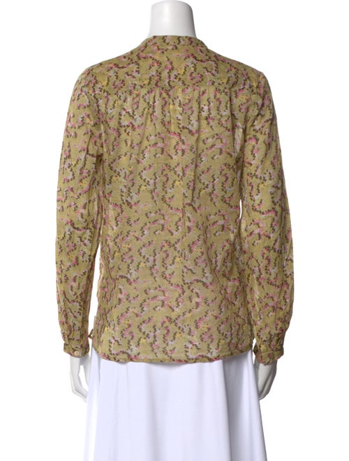 Étoile Isabel Marant Printed Crew Neck Blouse