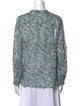 Étoile Isabel Marant Floral Print Crew Neck Blouse
