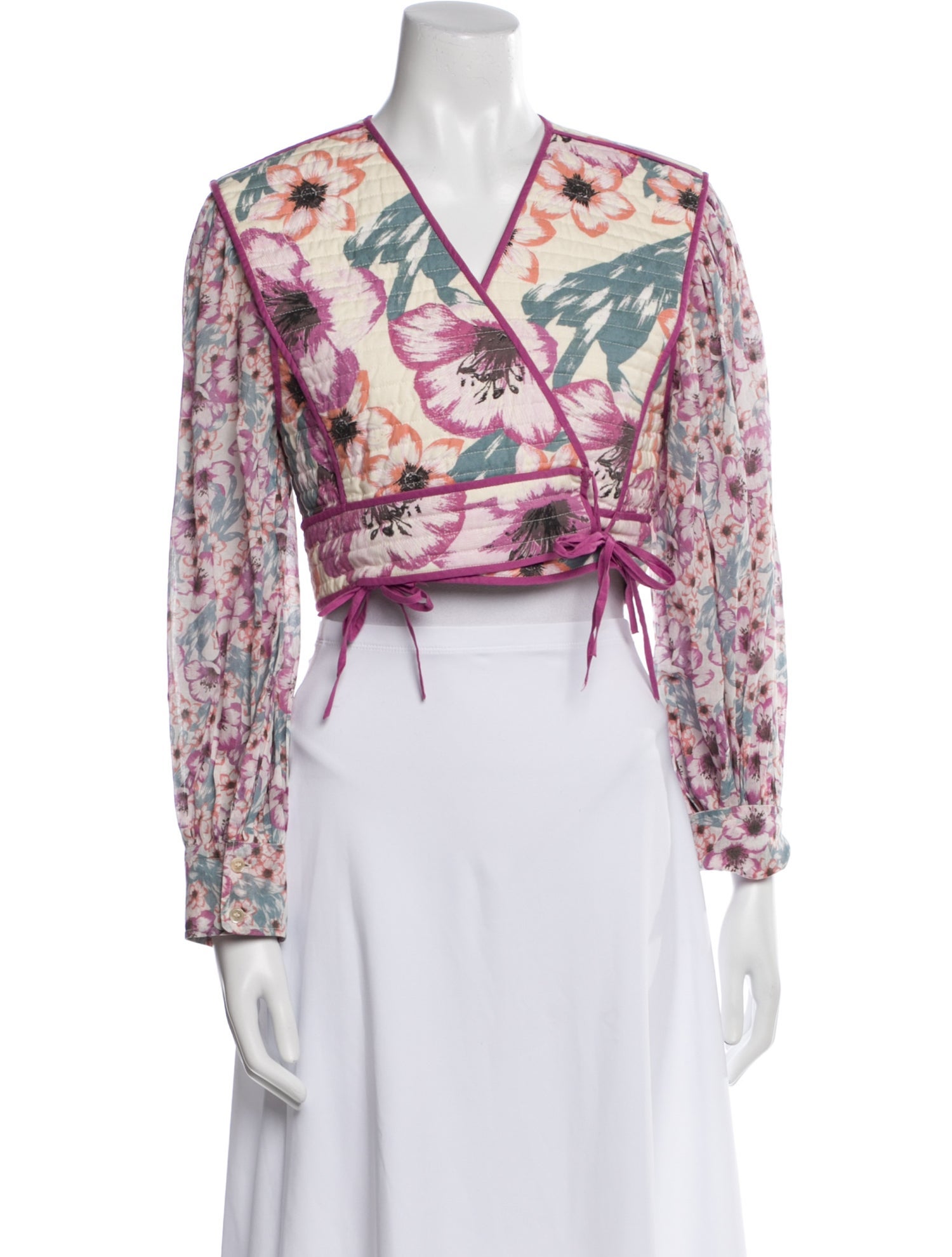 Étoile Isabel Marant Floral Print Evening Jacket