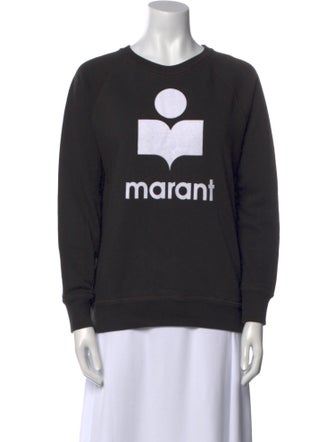Étoile Isabel Marant Graphic Print Crew Neck Sweatshirt