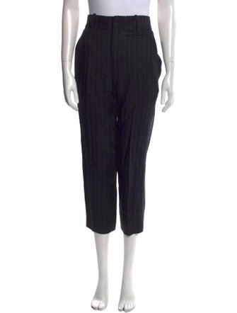 Étoile Isabel Marant Linen Straight Leg Pants