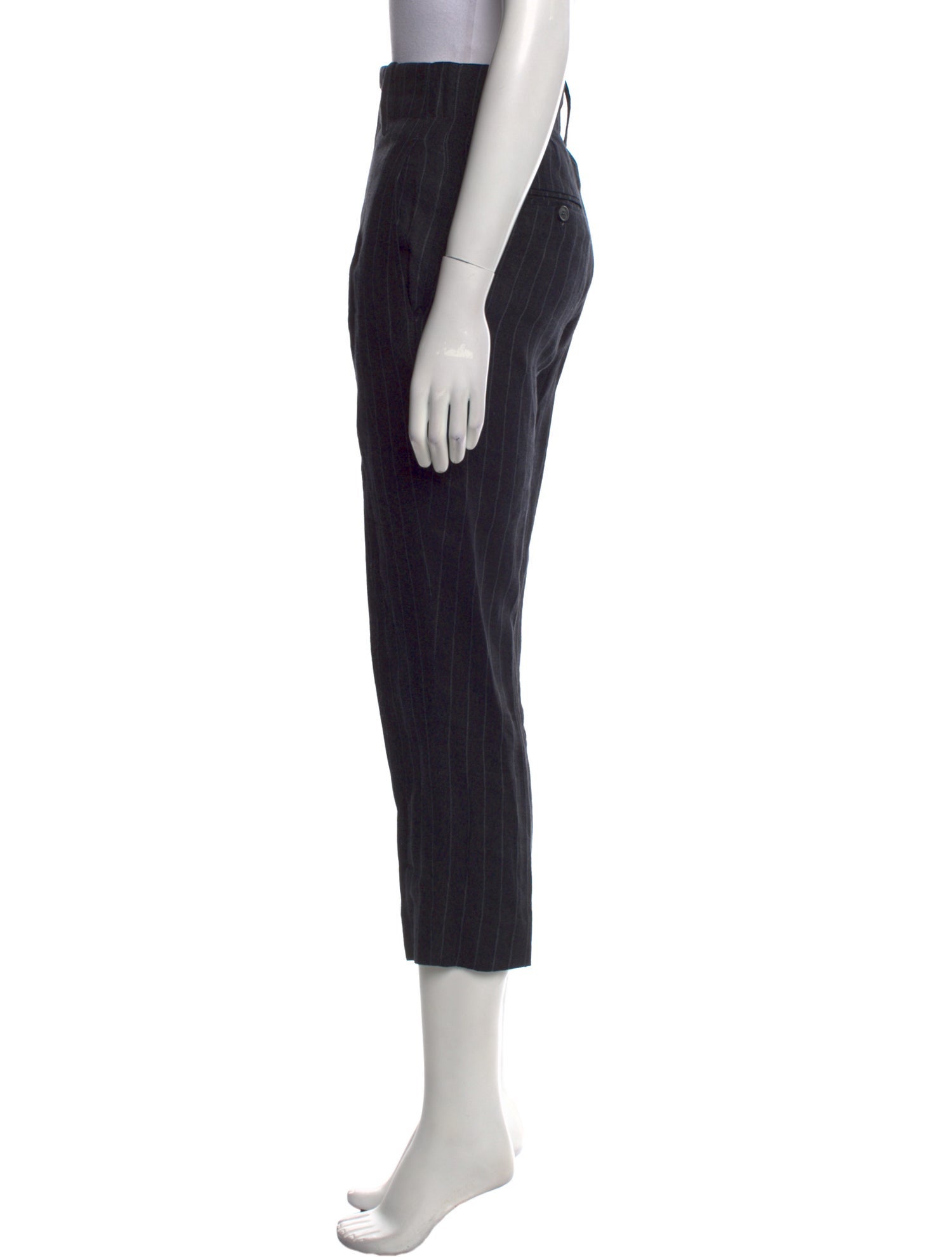 Étoile Isabel Marant Linen Straight Leg Pants