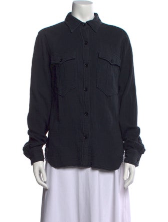 Étoile Isabel Marant Long Sleeve Button-Up Top