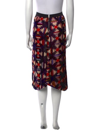 Étoile Isabel Marant Printed Knee-Length Skirt