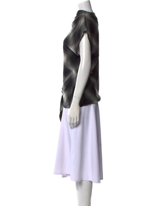 Étoile Isabel Marant Wool Plaid Print Tunic