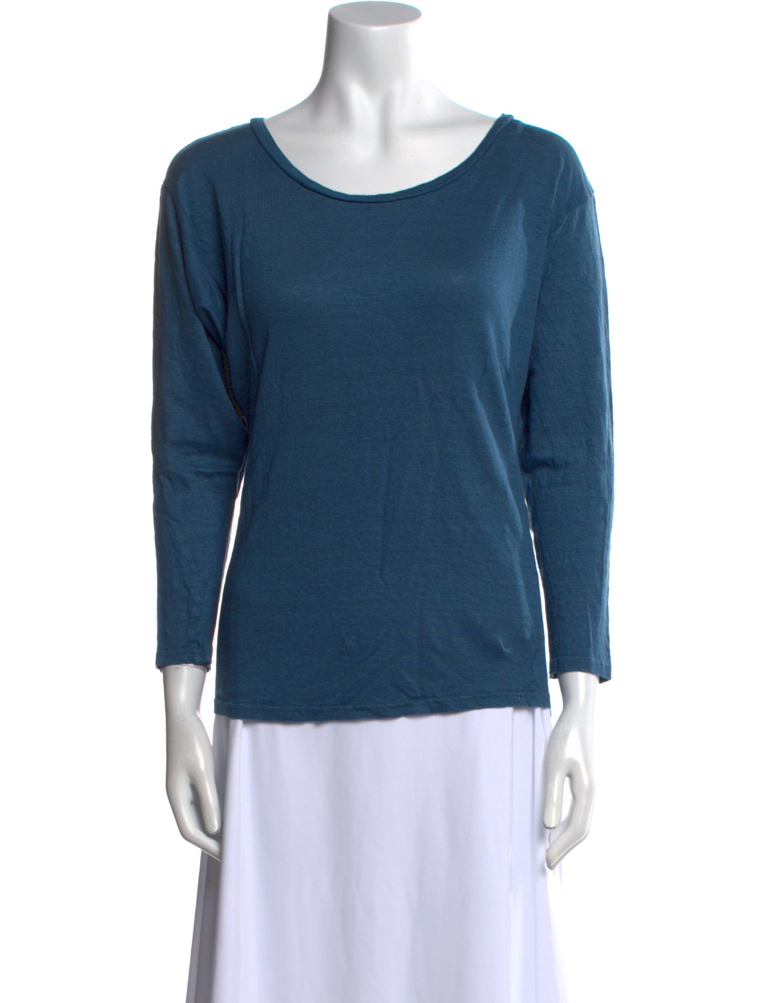 Étoile Isabel Marant Linen Scoop Neck T-Shirt