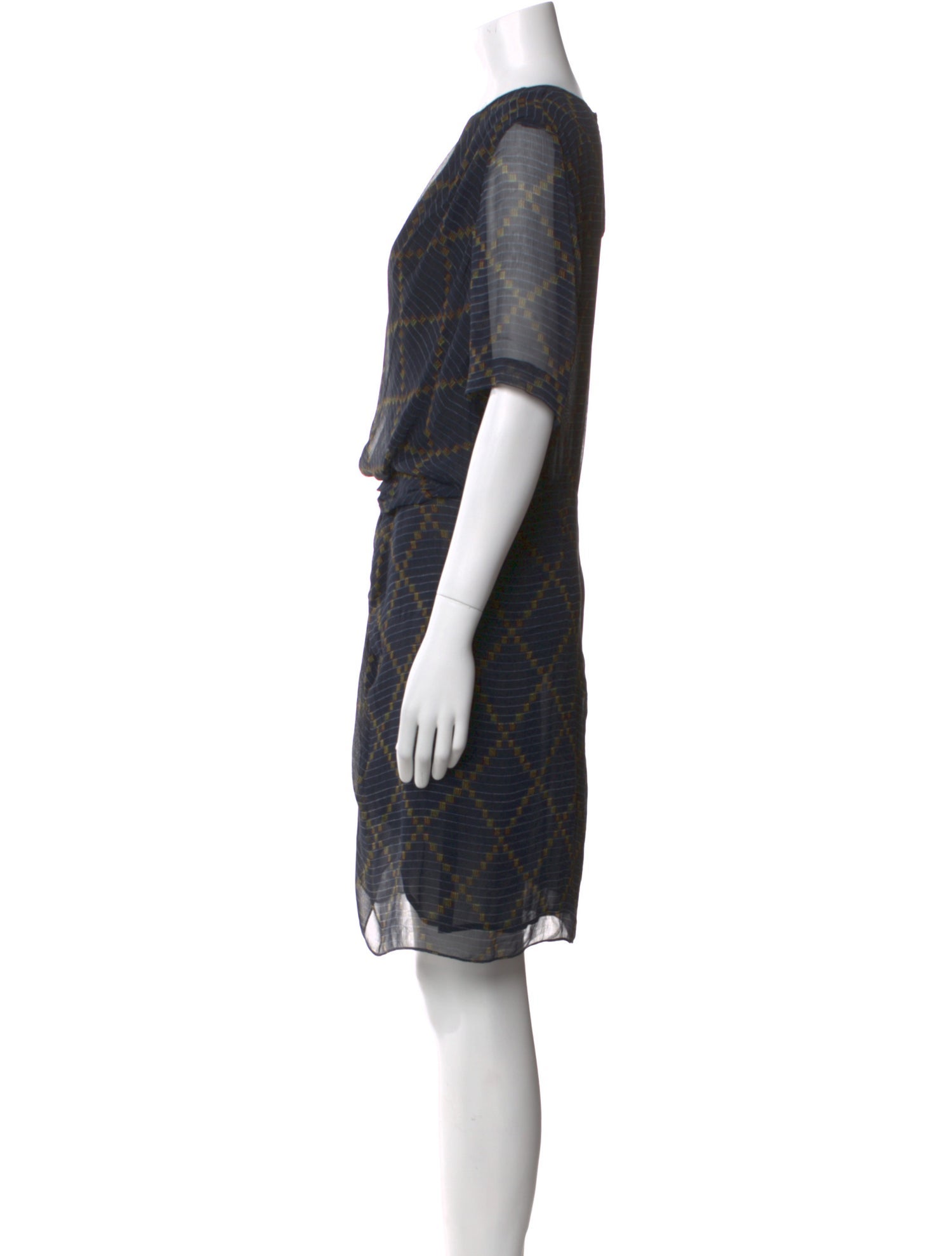 Étoile Isabel Marant Silk Knee-Length Dress