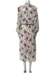 Étoile Isabel Marant Floral Print Midi Length Dress