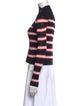 Étoile Isabel Marant Striped Mock Neck Sweater