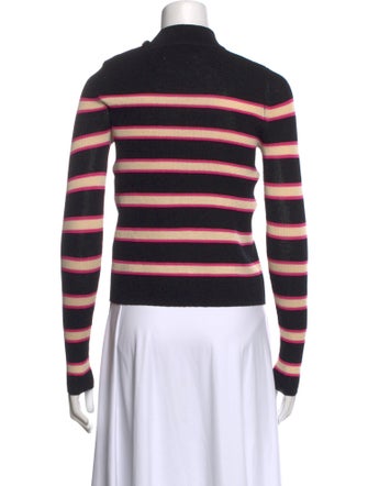 Étoile Isabel Marant Striped Mock Neck Sweater