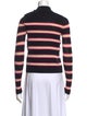 Étoile Isabel Marant Striped Mock Neck Sweater