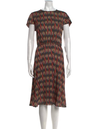 Étoile Isabel Marant Printed Midi Length Dress