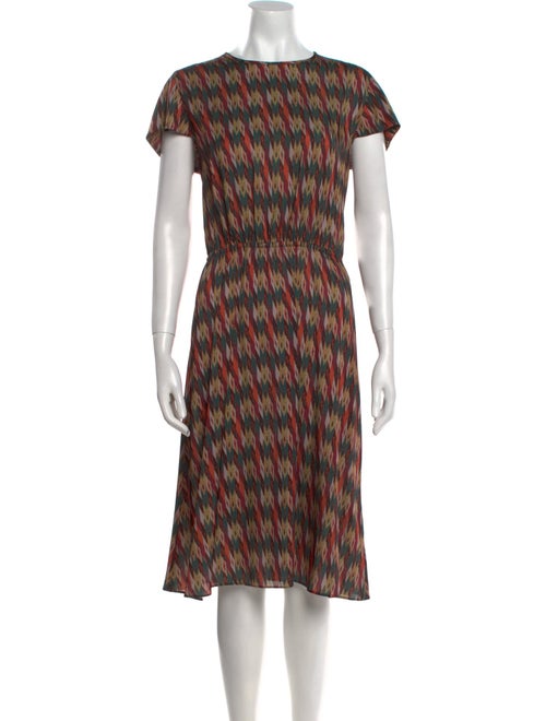 Étoile Isabel Marant Printed Midi Length Dress
