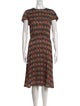 Étoile Isabel Marant Printed Midi Length Dress