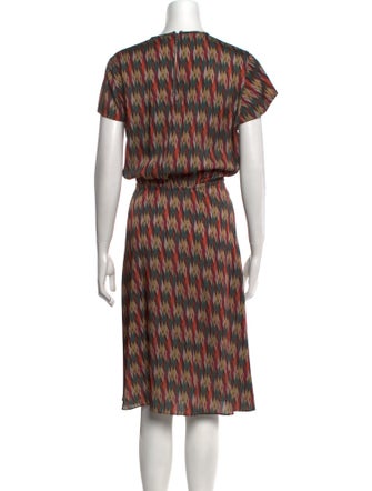 Étoile Isabel Marant Printed Midi Length Dress