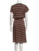 Étoile Isabel Marant Printed Midi Length Dress
