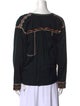Étoile Isabel Marant V-Neck Long Sleeve Sweatshirt