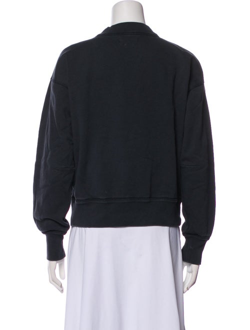 Étoile Isabel Marant Graphic Print Mock Neck Sweatshirt