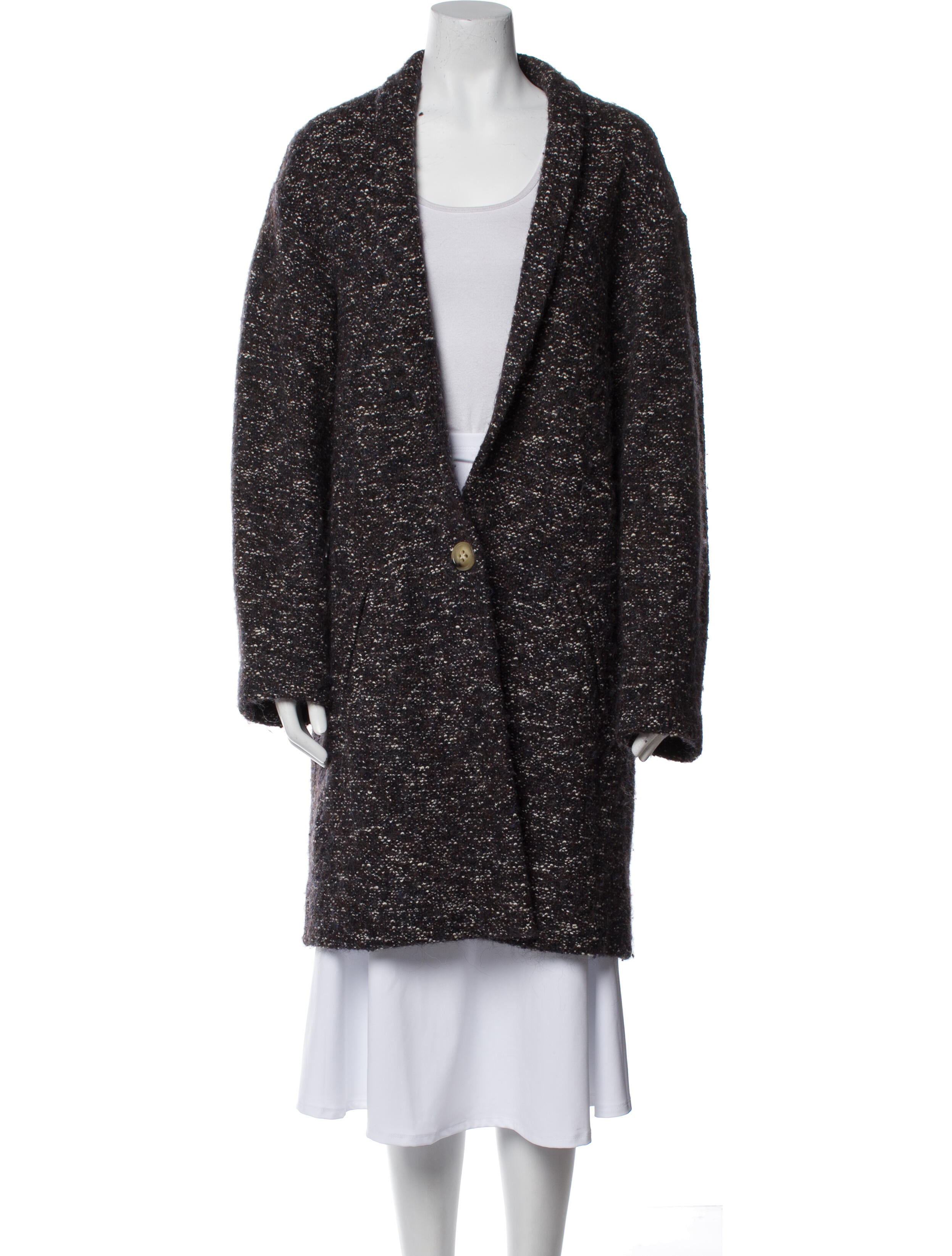 Étoile Isabel Marant Tweed Pattern Coat