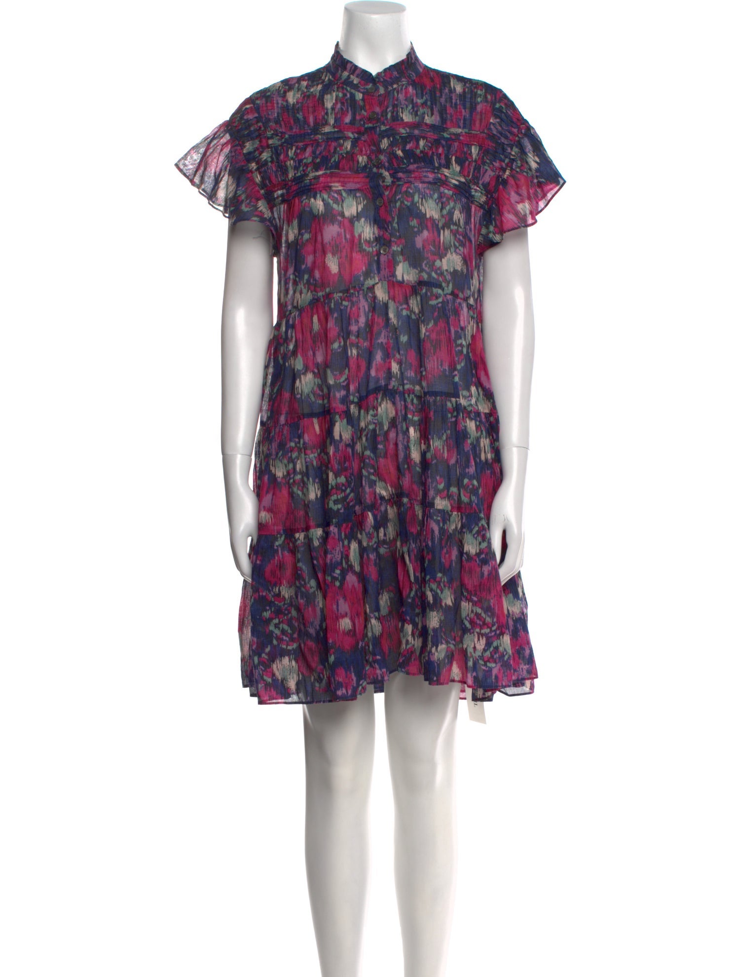 Étoile Isabel Marant Floral Print Knee-Length Dress