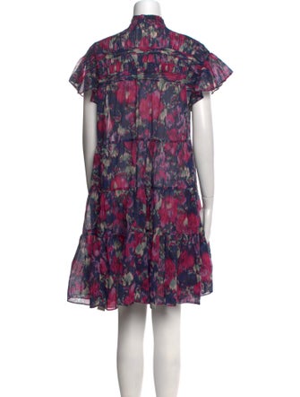 Étoile Isabel Marant Floral Print Knee-Length Dress