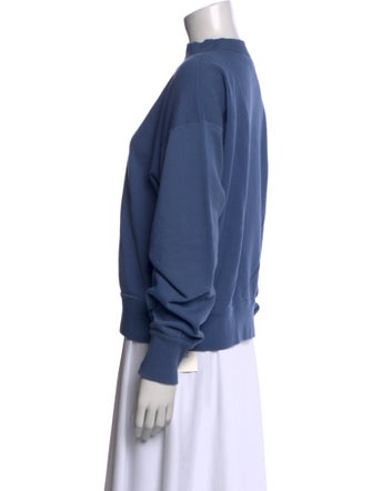 Étoile Isabel Marant Graphic Print Mock Neck Sweatshirt