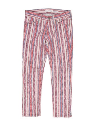 Étoile Isabel Marant Striped Skinny Leg Pants