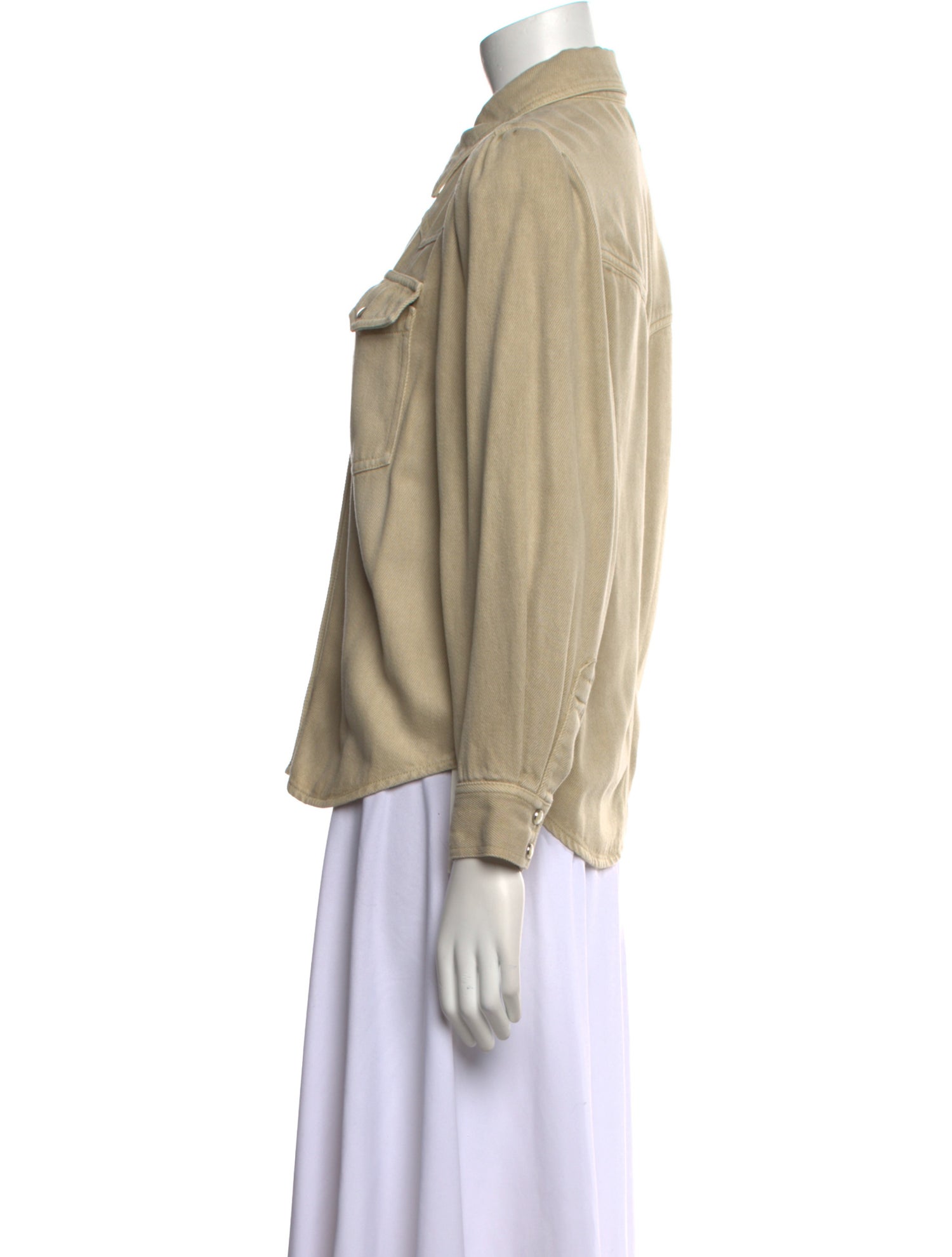 Étoile Isabel Marant Long Sleeve Button-Up Top