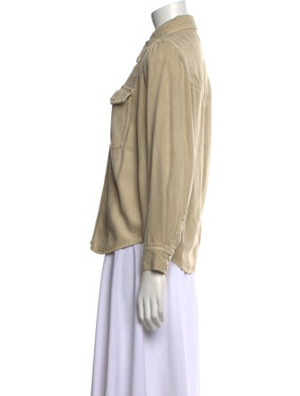 Étoile Isabel Marant Long Sleeve Button-Up Top