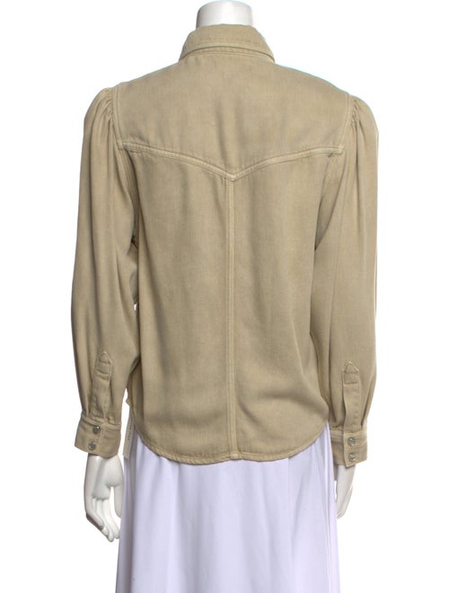Étoile Isabel Marant Long Sleeve Button-Up Top