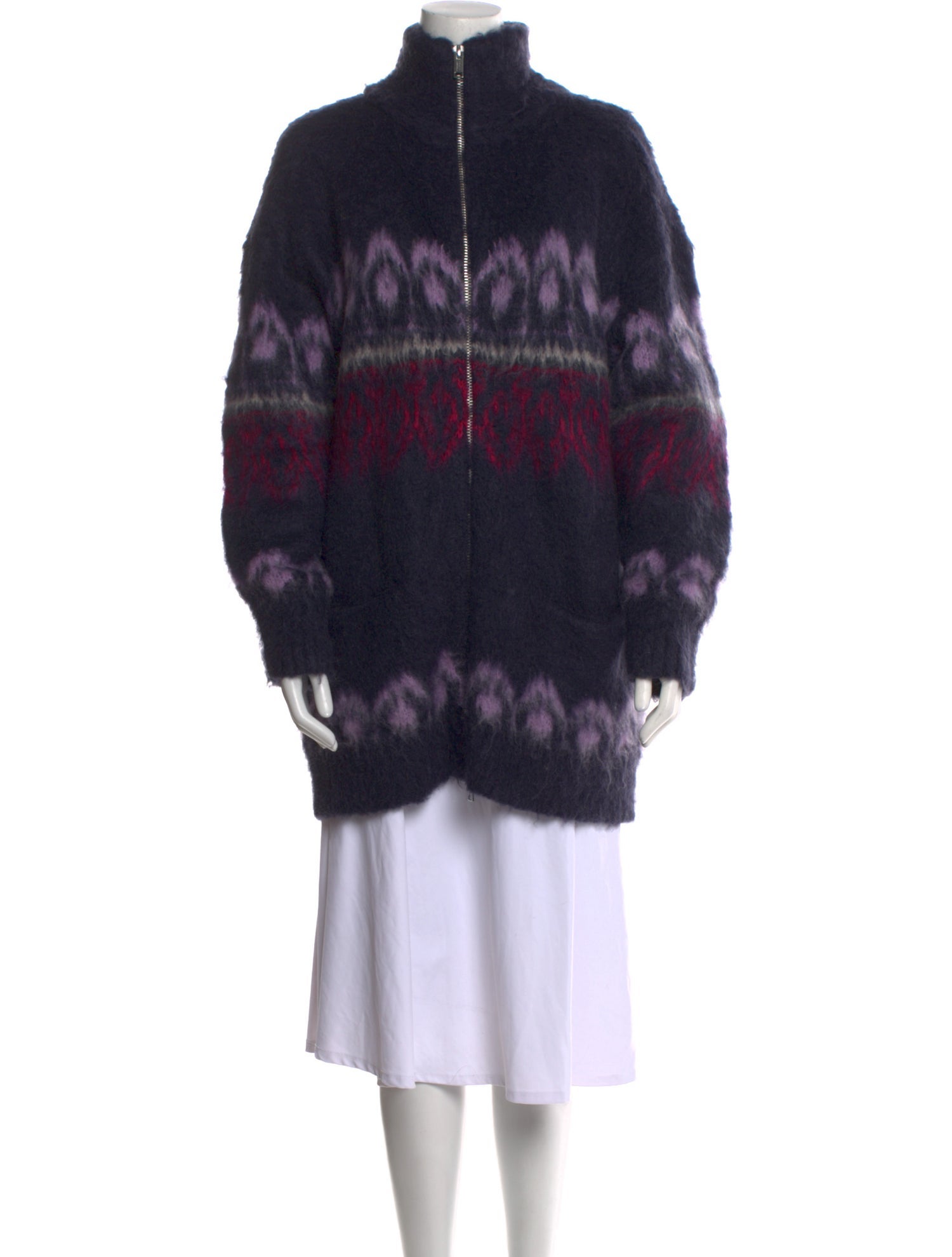 Étoile Isabel Marant Printed Turtleneck Sweater