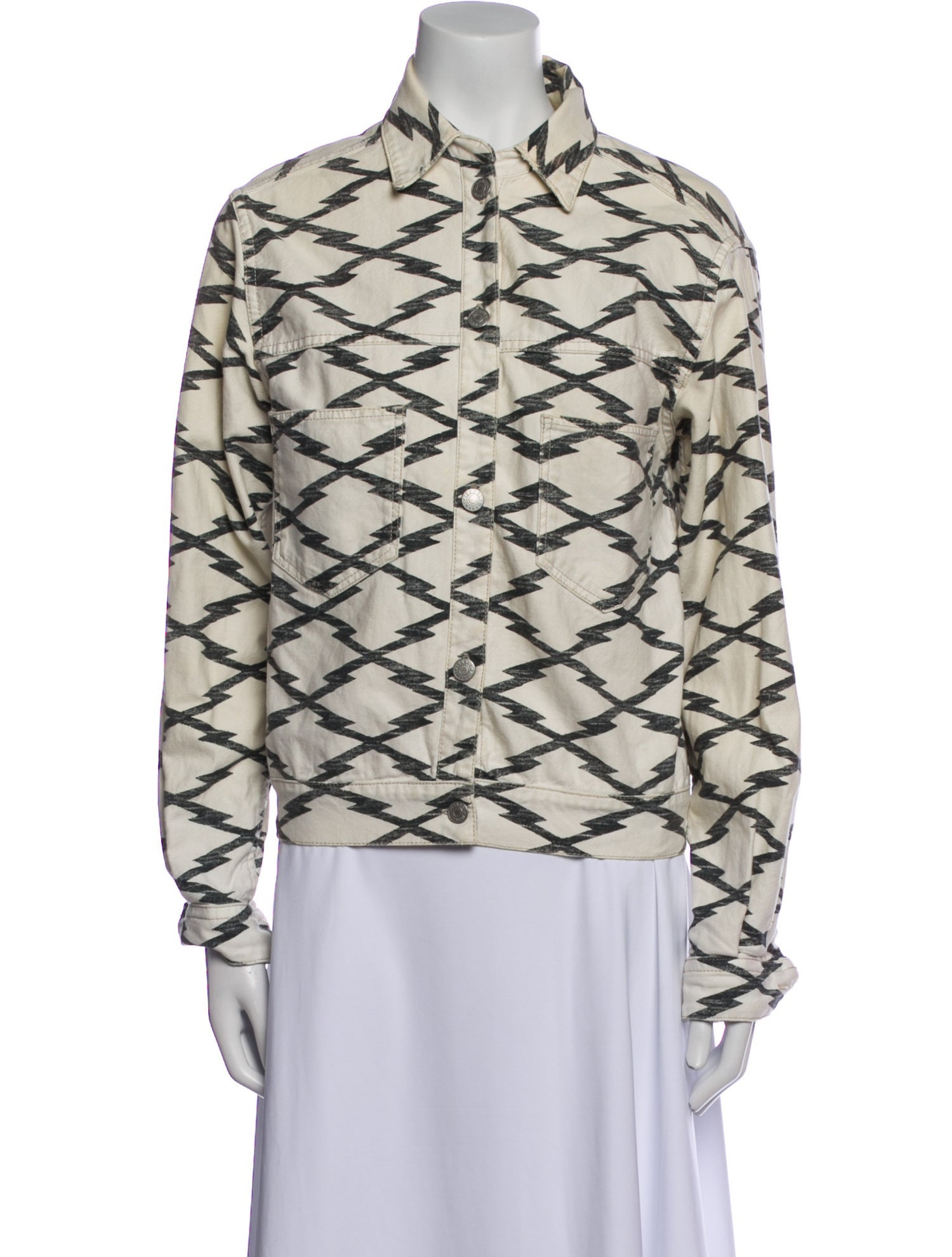 Étoile Isabel Marant Printed Utility Jacket