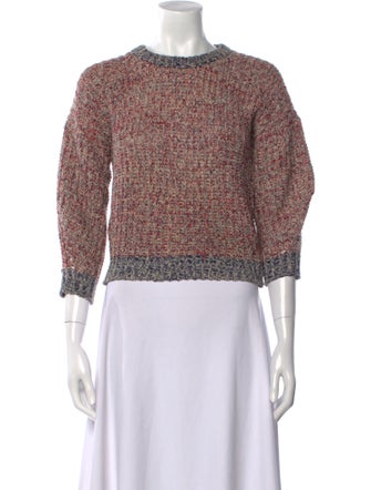 Étoile Isabel Marant Striped Crew Neck Sweater