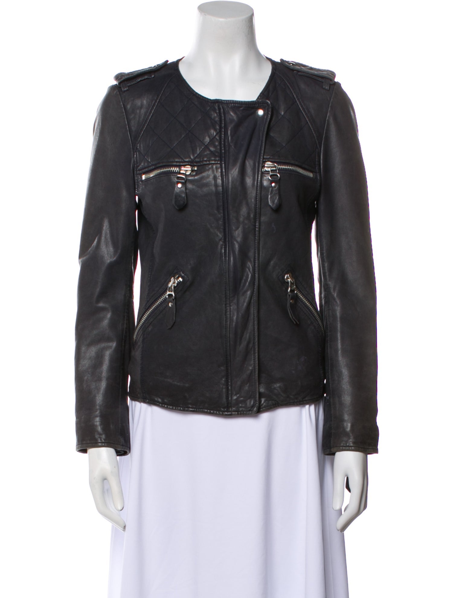 Étoile Isabel Marant Lambskin Biker Jacket