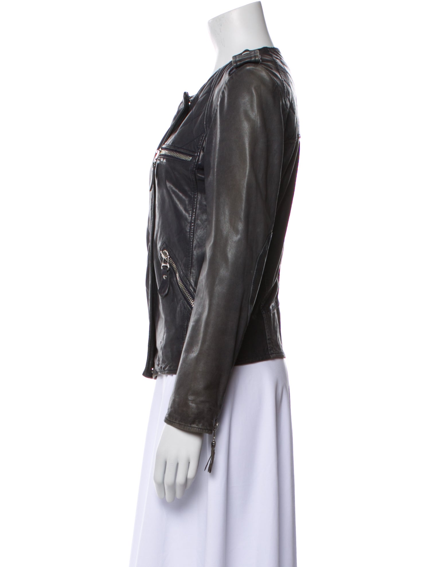 Étoile Isabel Marant Lambskin Biker Jacket