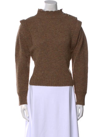Étoile Isabel Marant Wool Mock Neck Sweater