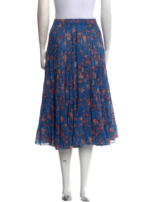 Étoile Isabel Marant Floral Print Midi Length Skirt