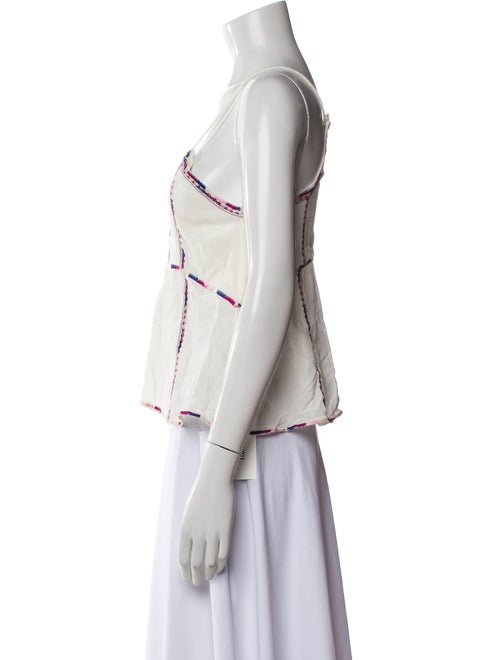 Étoile Isabel Marant Square Neckline Sleeveless Crop Top