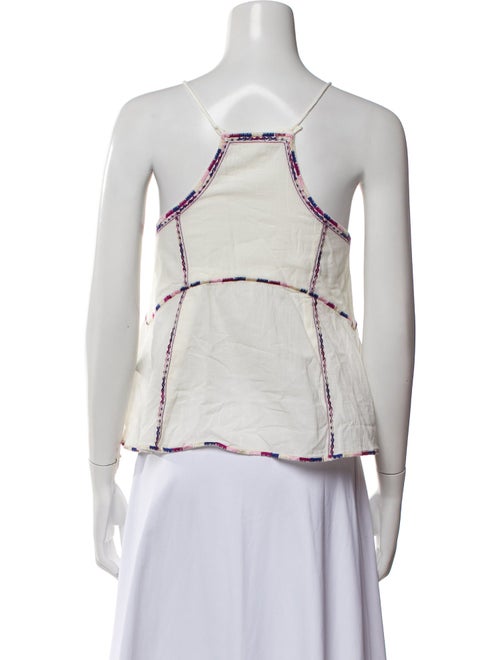Étoile Isabel Marant Square Neckline Sleeveless Crop Top