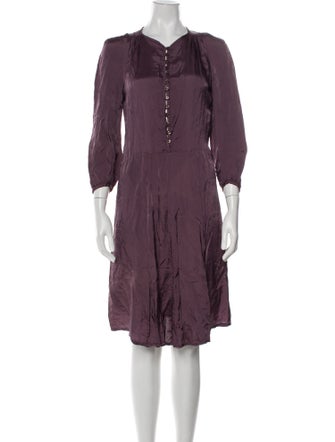 Étoile Isabel Marant V-Neck Knee-Length Dress