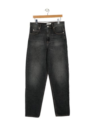 Étoile Isabel Marant High-Rise Straight Leg Jeans