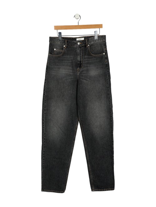 Étoile Isabel Marant High-Rise Straight Leg Jeans
