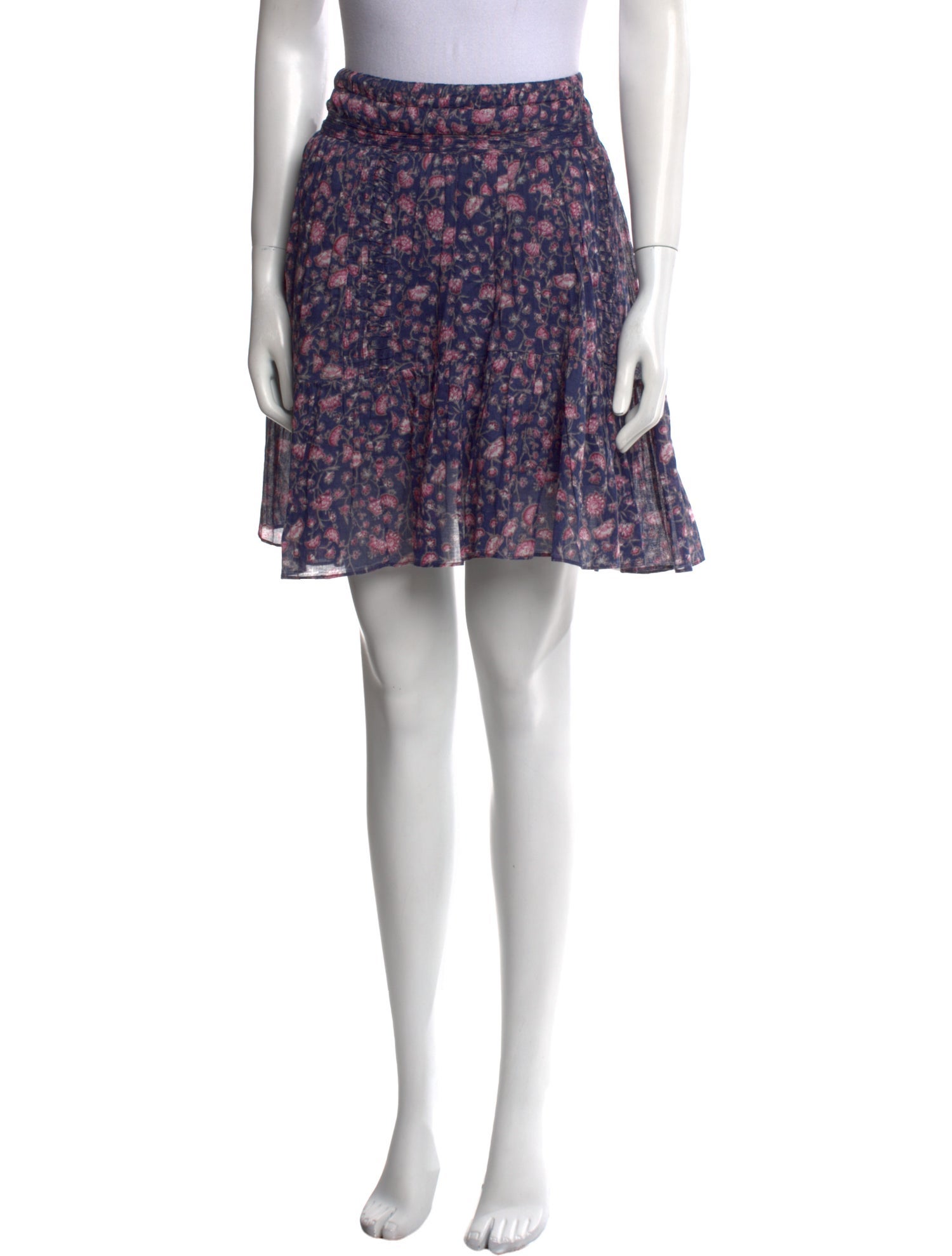 Étoile Isabel Marant Floral Print Mini Skirt