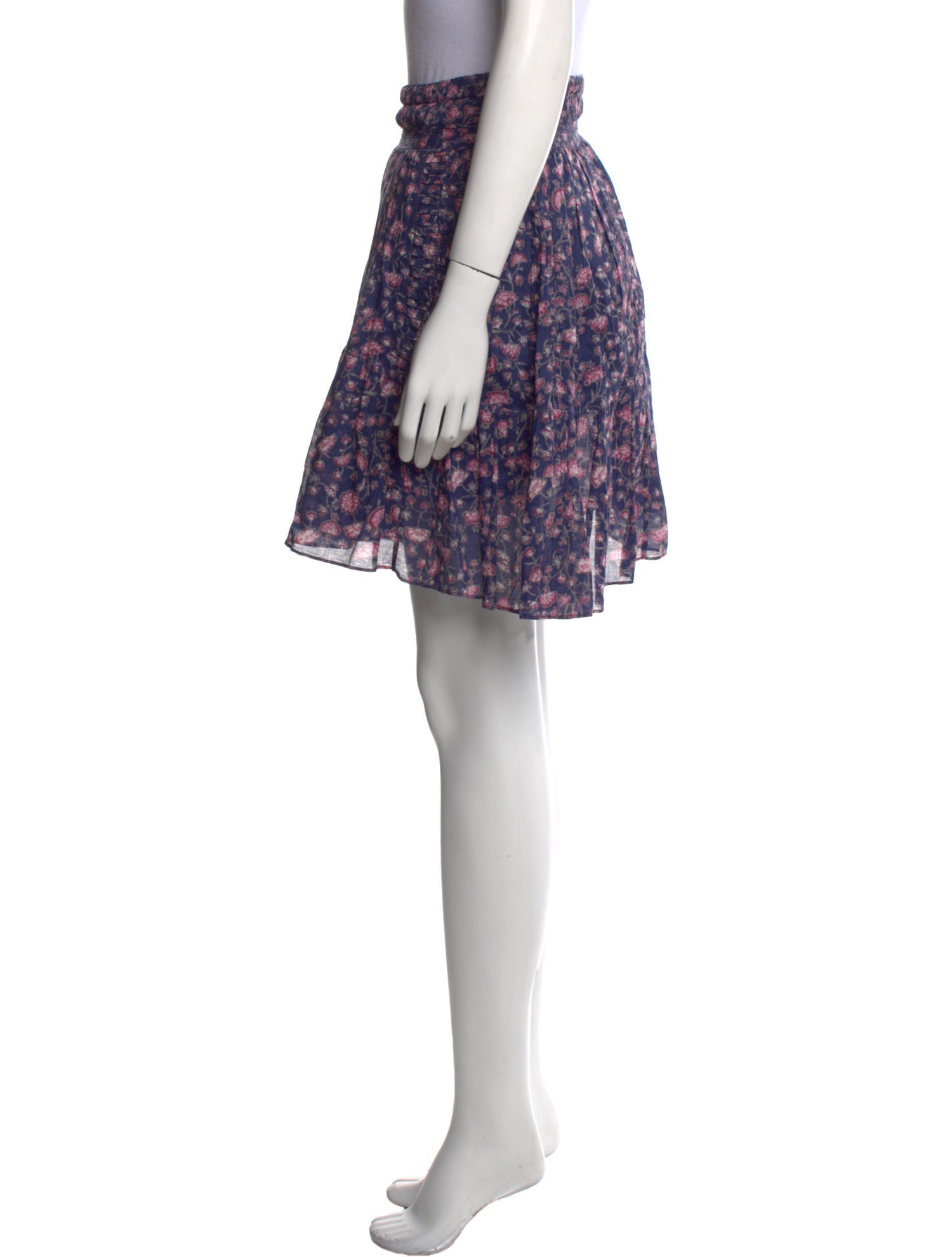 Étoile Isabel Marant Floral Print Mini Skirt