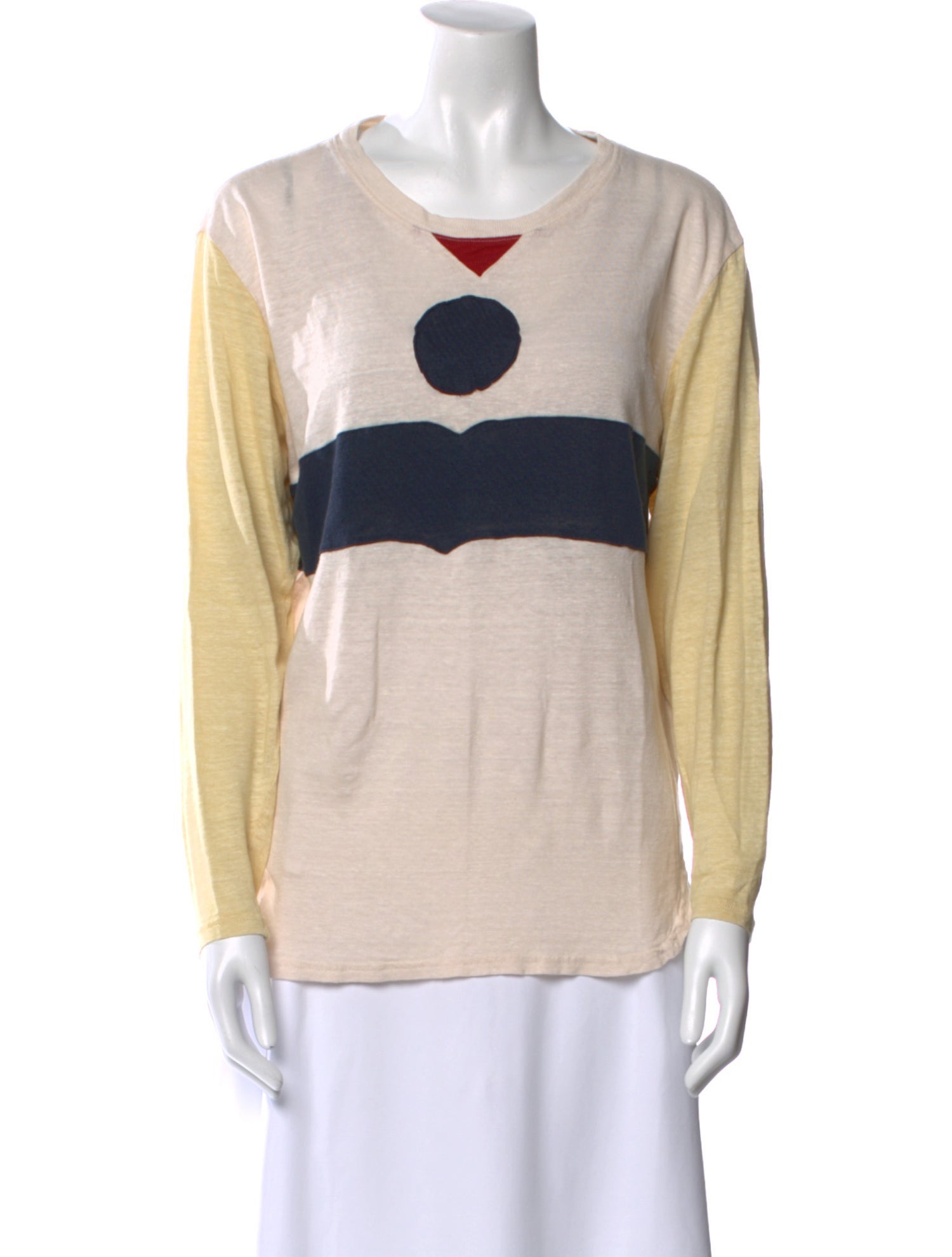 Étoile Isabel Marant Linen Graphic Print Sweatshirt