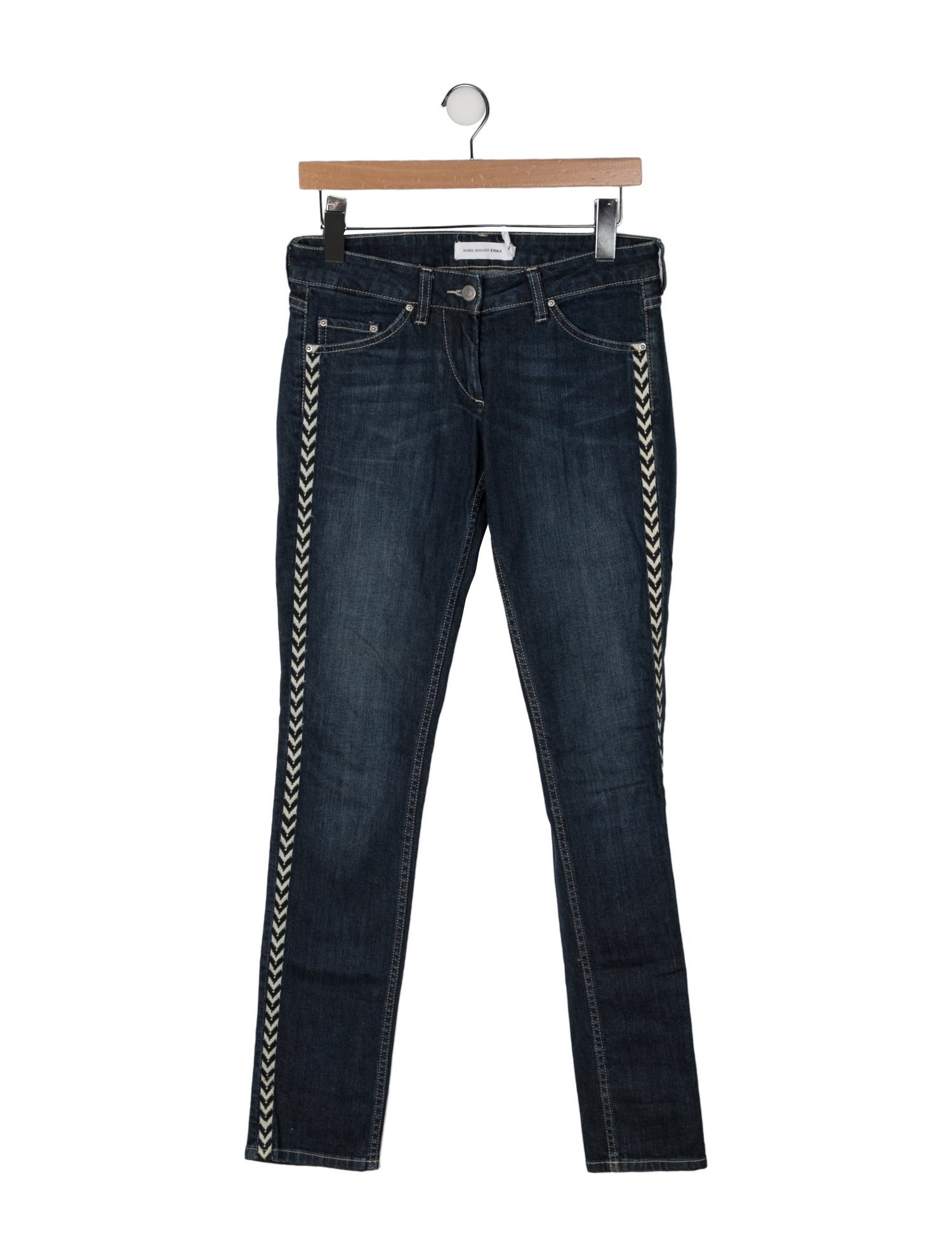 Étoile Isabel Marant Low-Rise Straight Leg Jeans