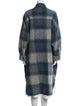 Étoile Isabel Marant Wool Plaid Print Coat