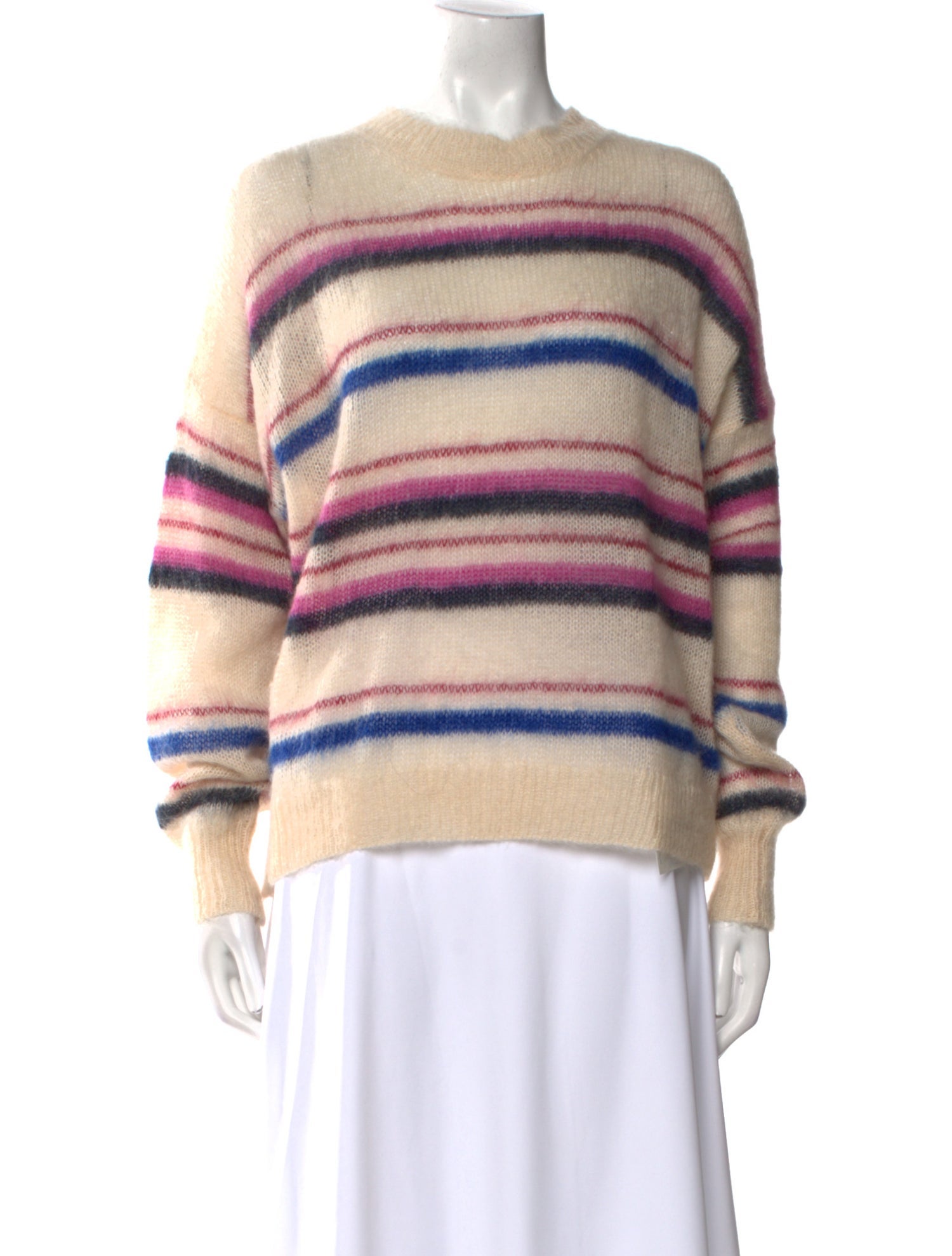 Étoile Isabel Marant Kid Mohair Striped Sweater w/ Tags